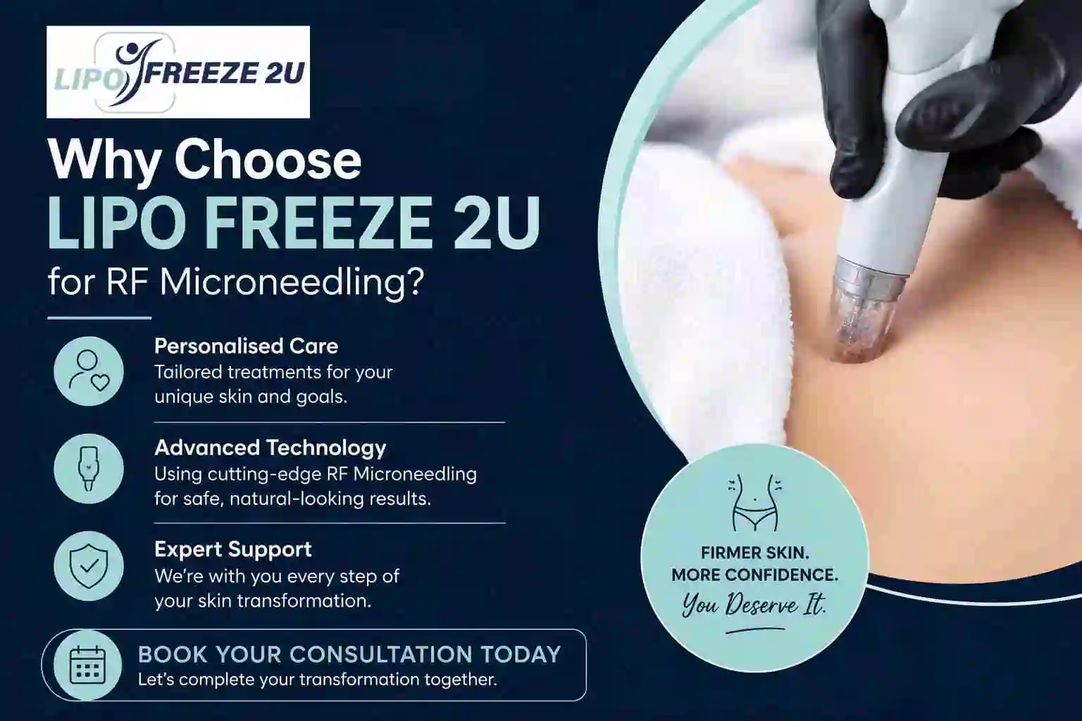 Why Choose LIPO FREEZE 2U for RF Microneedling Dartford?
