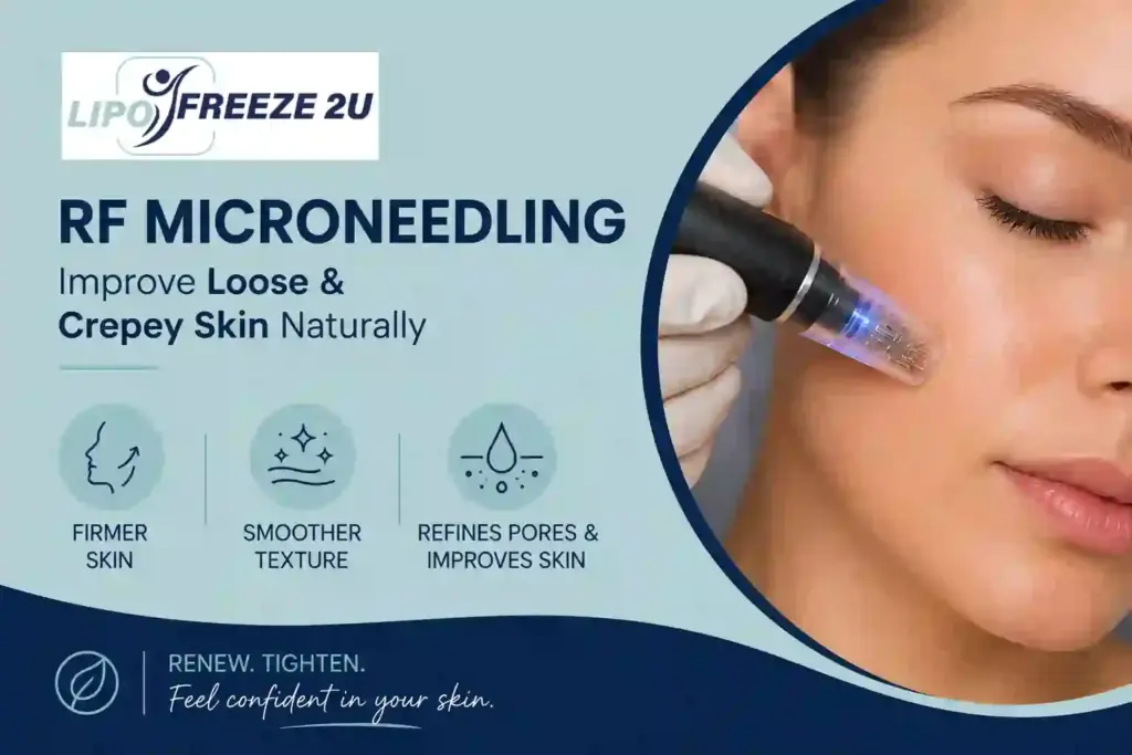 Can RF Microneedling Help Improve Loose and Crepey Skin Dartford?